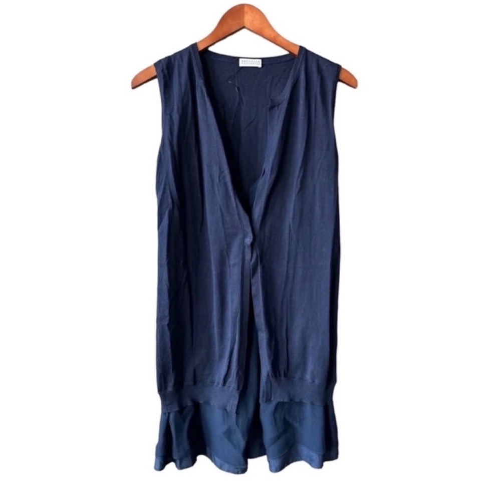 Brunello cucinelli cashmere knit top size L
